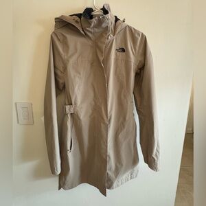The North Face trench coat